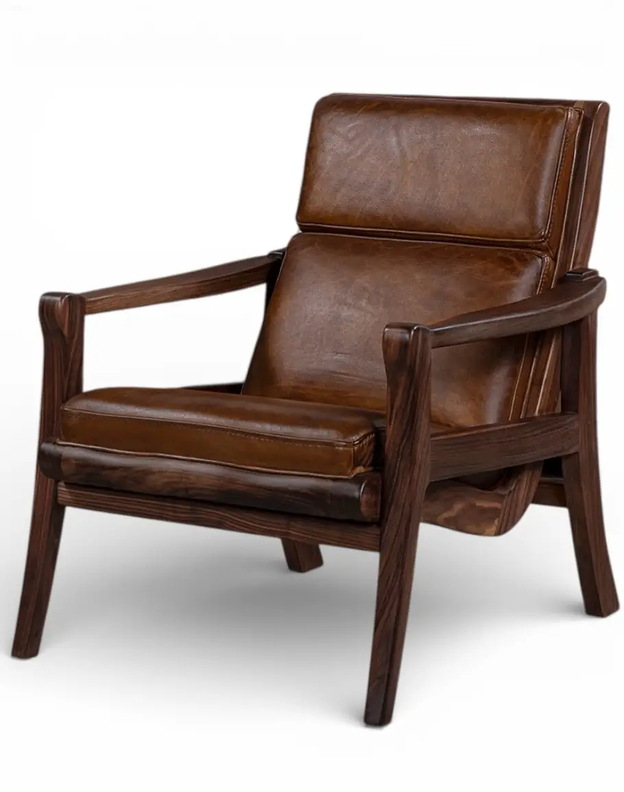 Breckenridge Saddle Leather Chair